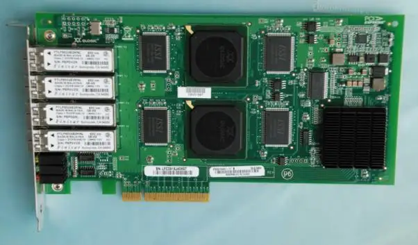 QLogic QLE2464-CK QLE2464 4 Порты и разъёмы Гбит/с четырехъядерным процессором