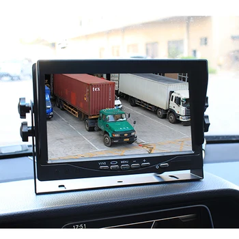 

Wholesale 10PCS/Lot HD Digital Screen 800*480 7 Inch TFT LCD Car Parking Monitor With Iron Bracket 2 RCA Video Input