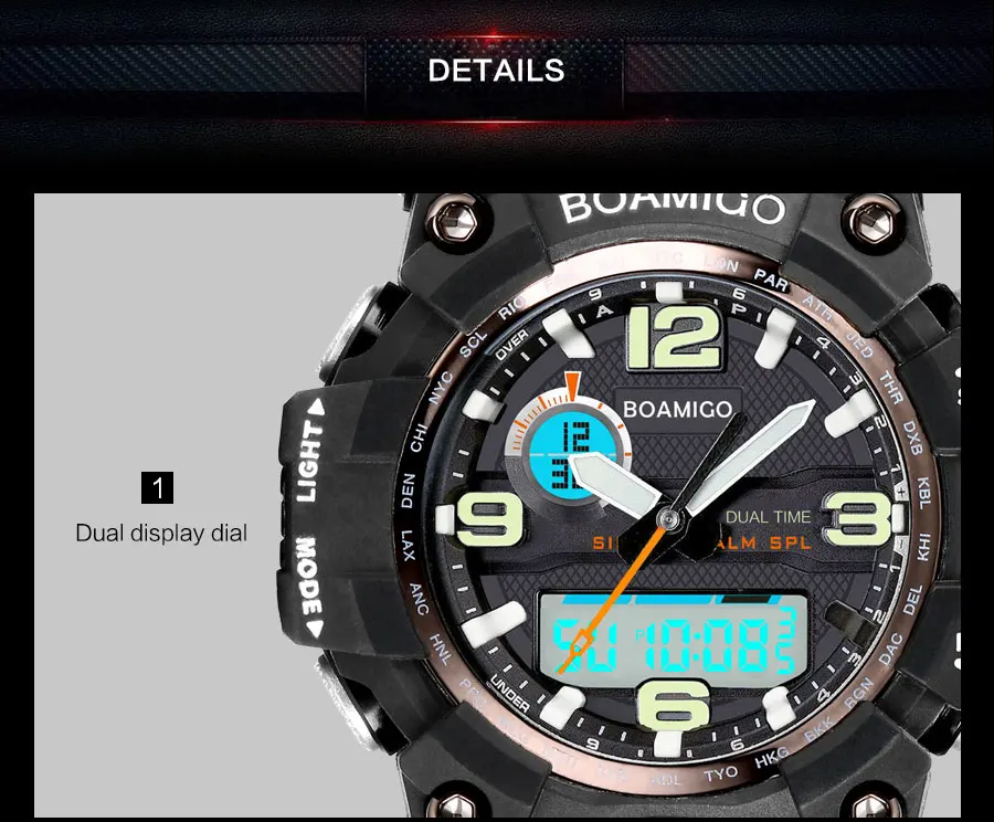  Analog LED Digital Plastic Watches Military Men Sports Watch New Fashionable Quartz Wristwatches 50M Waterproof Swimming Clock (1)