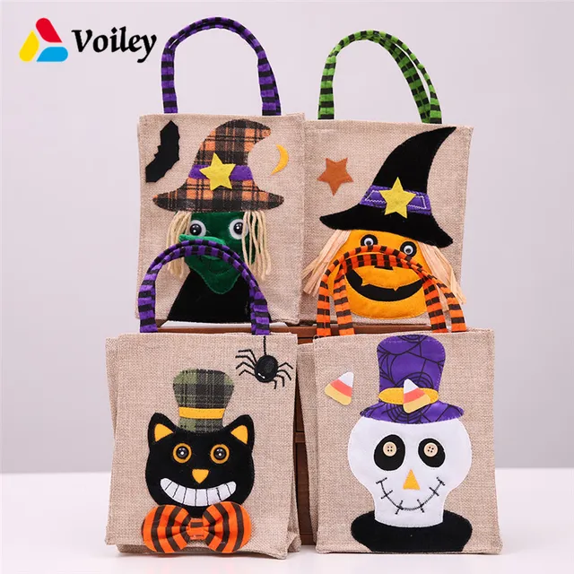 Halloween Party Trick Or Treat Cute Pumpkin Witches Candy Boxs Halloween Party Trick Or Treat Cute Pumpkin Witches Candy Boxs