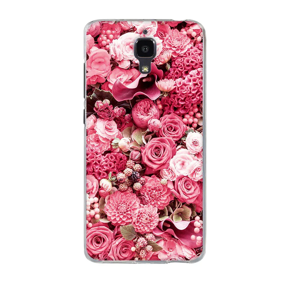Silicone Case For Xiaomi Mi 4 Case Cover Phone Case For Xiaomi Mi 4 Cover Soft TPU bumper For Xiaomi Mi4 Painted Pattern Cover