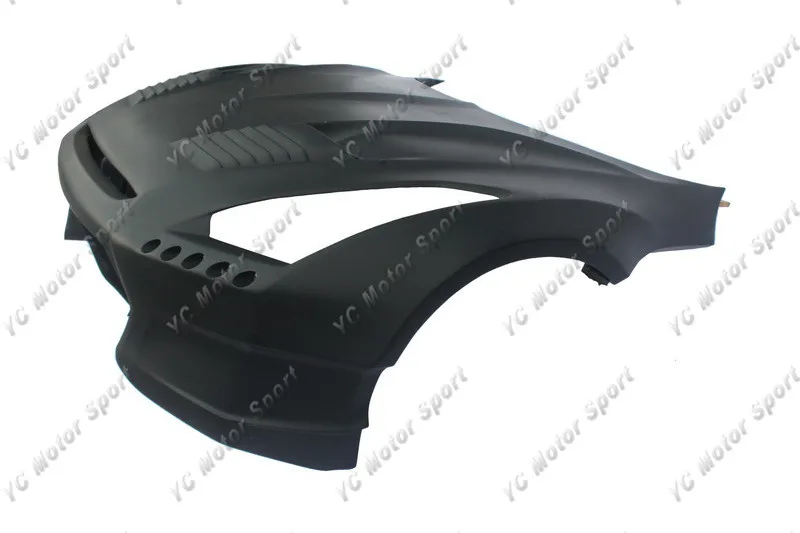 2008-2014 Nissan R35 GTR CBA DBA Bensopra Style Hood Bonnet & Front Bumper with LED FRP (1)