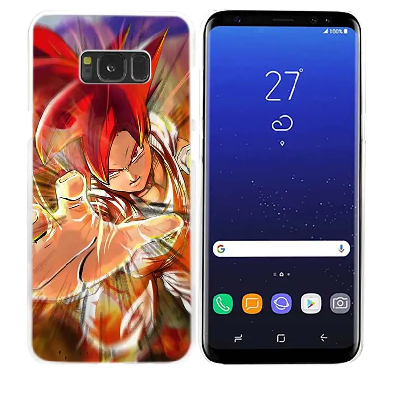 09 Аниме чехол для samsung Galaxy Note 8 9 M30 M20 M10 S10 S9 S8 плюс S7 S6 Край жесткий пластиковый чехол для телефона чехол с рисунком из аниме «Драконий жемчуг зет» - Цвет: 09