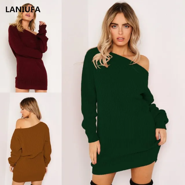 Womens Sweaters 2019 Autumn Winter Tops Turtleneck Sweater Women Tops Pullover Jumper Knitted Sweater O-Neck Casual Sweaters