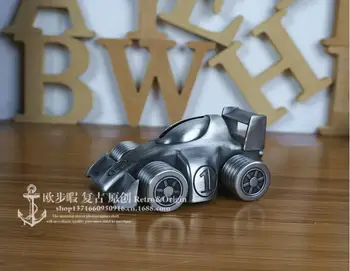 

Creative racing car metal money piggy bank cake money box coin jar money boxes for children PB080