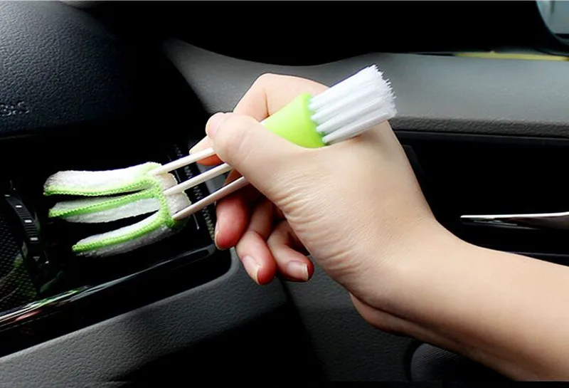 

Car Air Conditioner Vent Slit Cleaner Brush Stickers For Nissan Almera B10 N16 Bluebird F50 K30 Y34 ZE0 M12 A34 K12 K13 K14