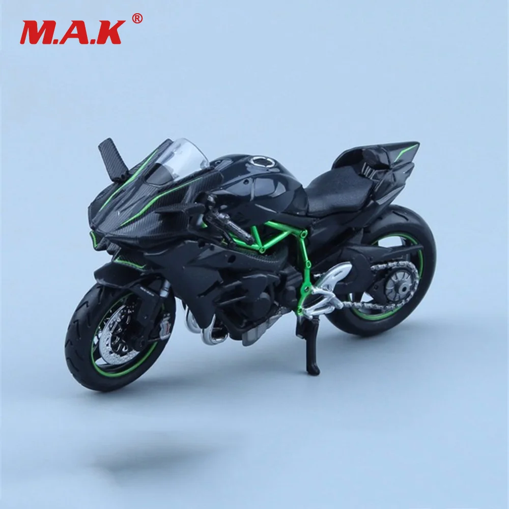 Модель мотоцикла Kawasaki H2R 1:18 литый под давлением подарок для детей| |