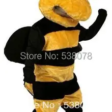 Ростовой костюм пчелы костюм для взрослых Размер футболка с изображением пчелы Mascotte наряд костюм вечерние костюмы на Хэллоуин Рождество карнавальные костюмы SW545