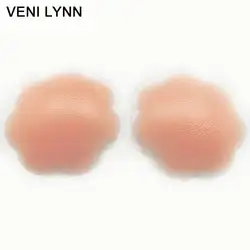 VENI LYNN 3 пары в форме цветка силиконовые соски Чехлы для мангала Сексуальная груди Pasties самоклеющиеся лепестки многоразовые наклейки