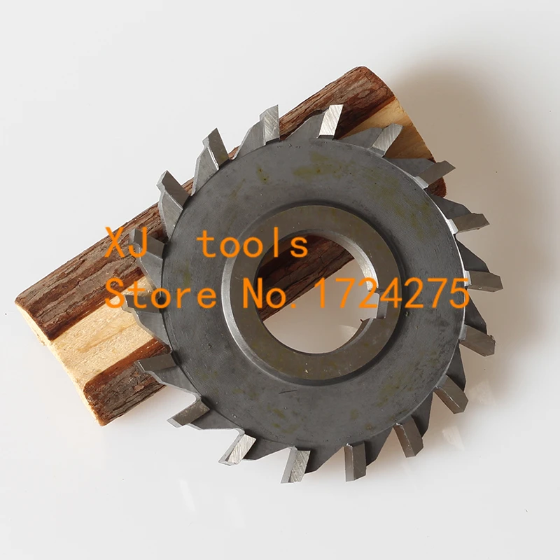 

2PCS 100*5*6*8*10*12*14*16 HSS three straight tooth blade cutter, high-speed steel Slot milling cutter , milling cutter