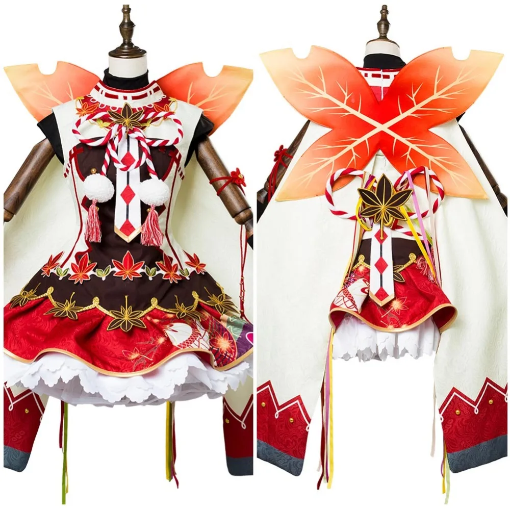 Love Live!Aqours Ёсико Цусима осенний косплей костюм кимоно платье полный