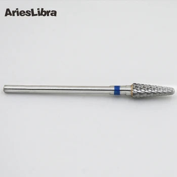

AriesLibra 5PCS Alloy Nail Art Drill Bit Milling Cutter Umbrella Shape Nail Art Grinding Polish Bit Manicure Pedicure Tools