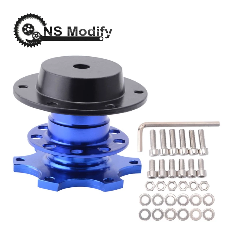 

NS Modify Universal Car Quick Release Snap Off Hub Adapter Car Quick Release Steering Steering Wheel Quick Release Hub Boss Kit