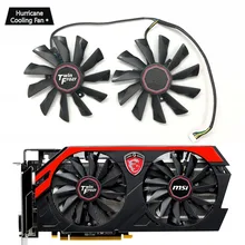 Новый PLD10010S12HH 95 мм 4Pin Графика карта вентилятор охлаждения для MSI GTX 780Ti/780/760/750Ti R9 290X/290/280X/280/270X игровой кулер