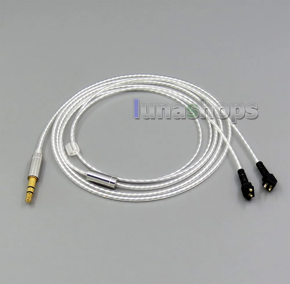 3,5 мм 2,5 мм сбалансированный чистый посеребренный кабель для наушников Etymotic ER4B ER4PT ER4S ER6I ER4 LN006193