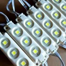 3 светодиодный SMD 5050 впрыска светодиодный модуль DC12V водонепроницаемый IP65 синий светодиодный рекламный светодиодный знак