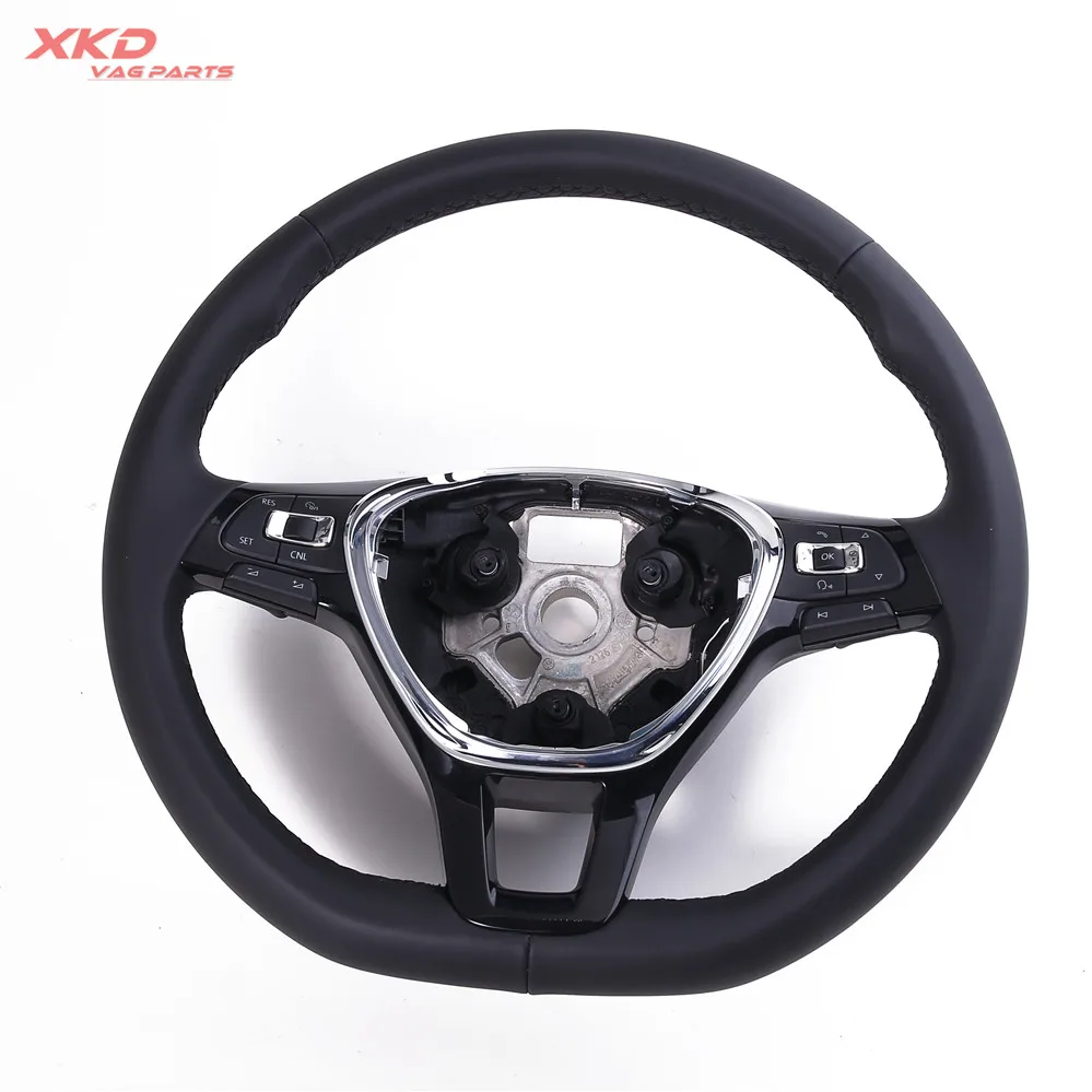 

Black Multifunction Steering Wheel For VW Jetta MK6 New Tiguan 5NG 419 091 F CYT, 6C0 419 091,5TA 419 091