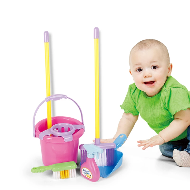 NUKied Simulation Children Classic Pretend Play Housekeeping Cleaning