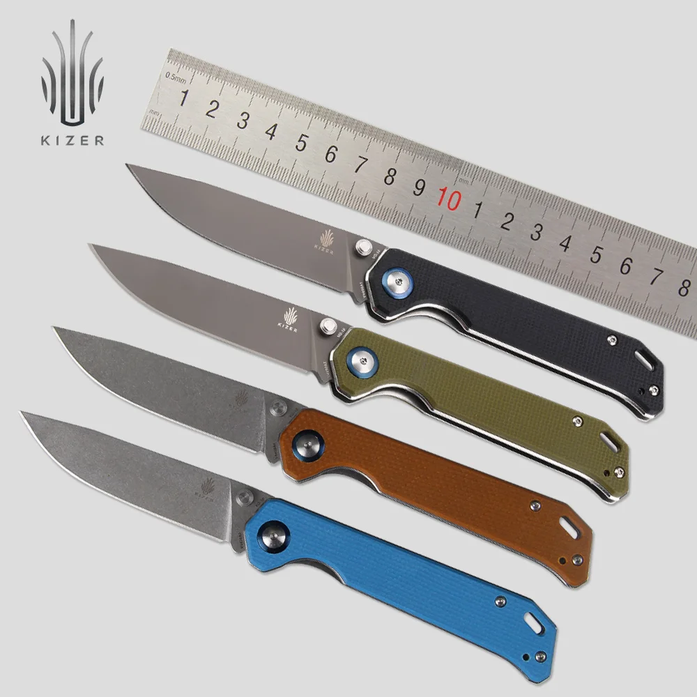 Нож Kizer survival V4458 Begleiter тактический нож охотничий складной VG10 Из Нержавеющей Стали