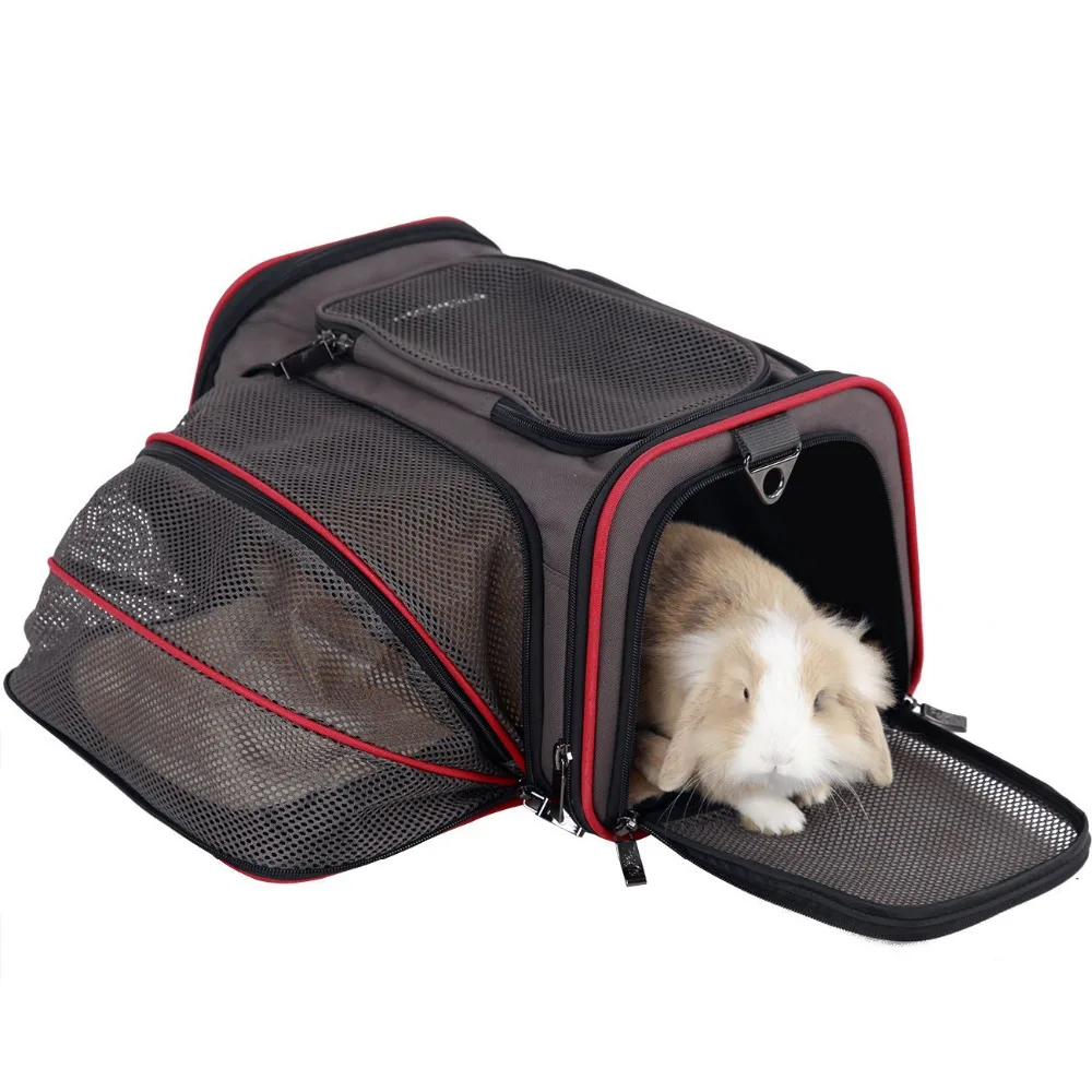 Petsfit Expandable Foldable Washable Travel Carrier Airline Approved