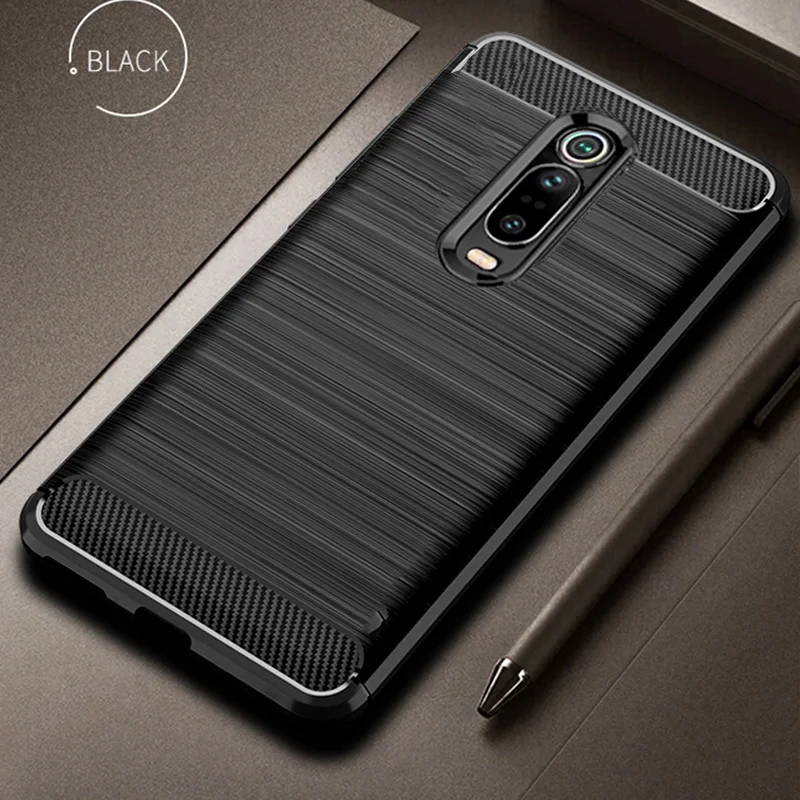 

For Xiaomi Mi 9T 9 T Pro Case Carbon Fiber Cover 360 Full Protection Phone Case For Redmi K20 K 20 Pro Cover Shockproof Bumper