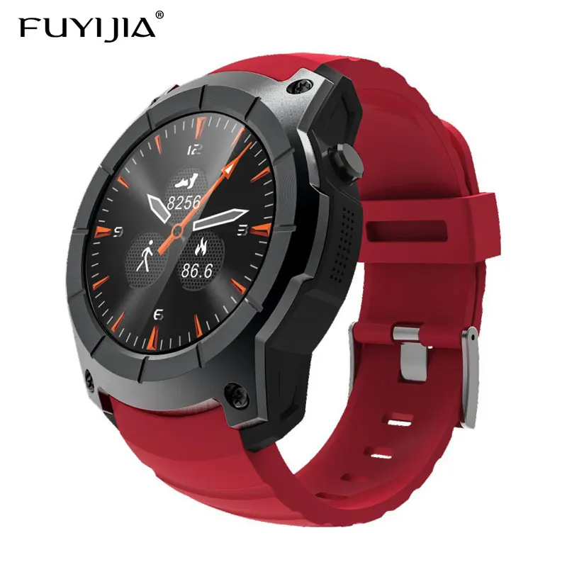 

FUYIJIA New SIM Card Smart Watch Men Relogio IP68Waterproof Heart Rate Smartwatch Woman Call Watches GPS Sports Clock Bluetooth