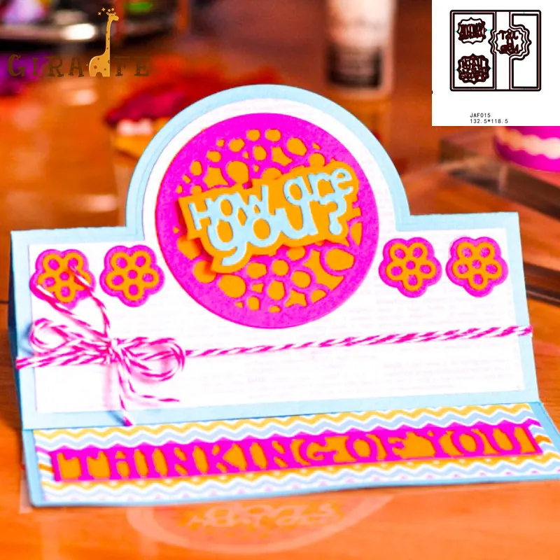 

Circle Stand-Ups Card Metal Cutting Dies set DIY Scrapbooking Card Stencil Paper Handmade Album Wedding Decor new dies 2019