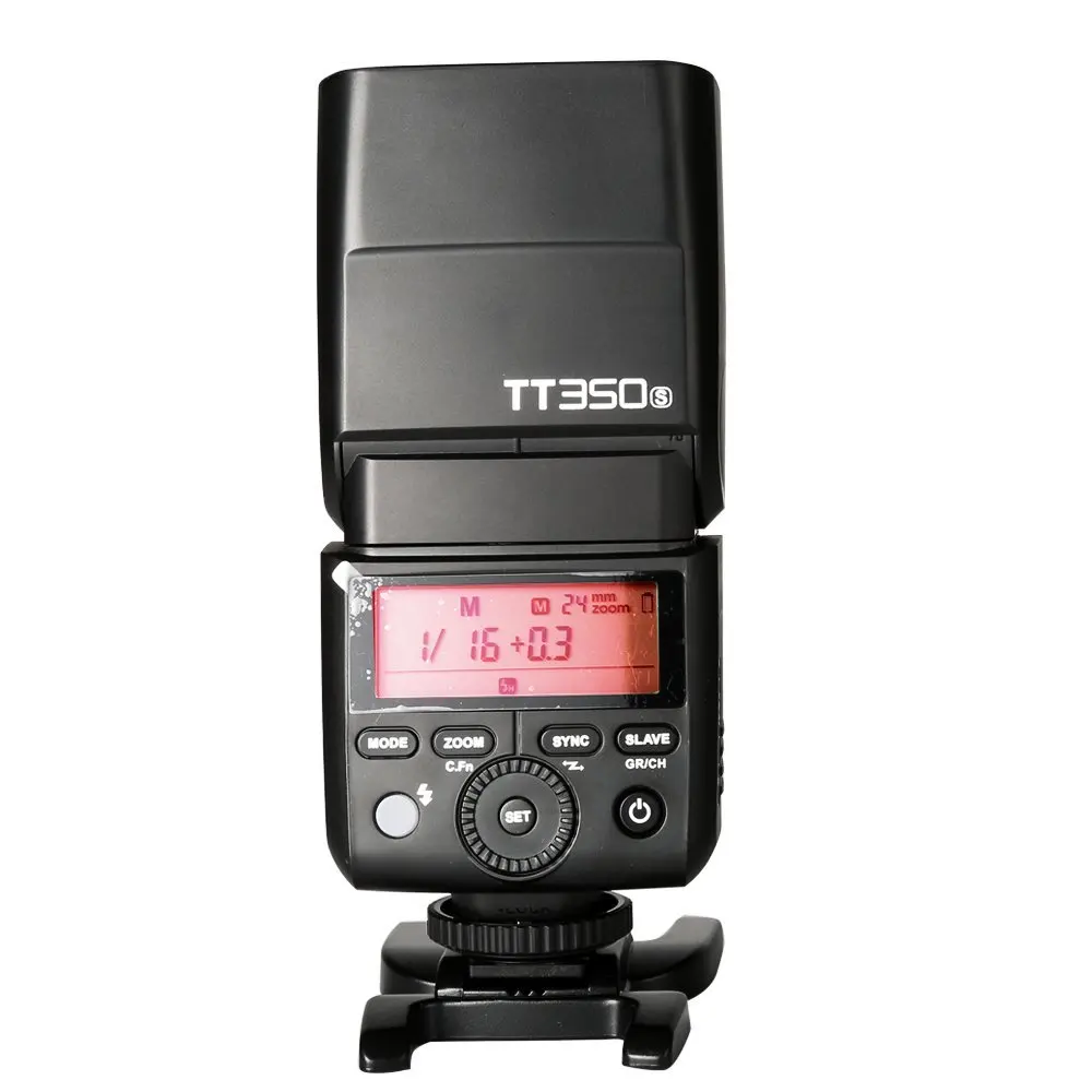 Godox Mini Speedlite TT350S вспышка для камеры TTL HSS + X1T S триггер 2 батареи 2500 мАч Sony A77II A7RII A7R A7000