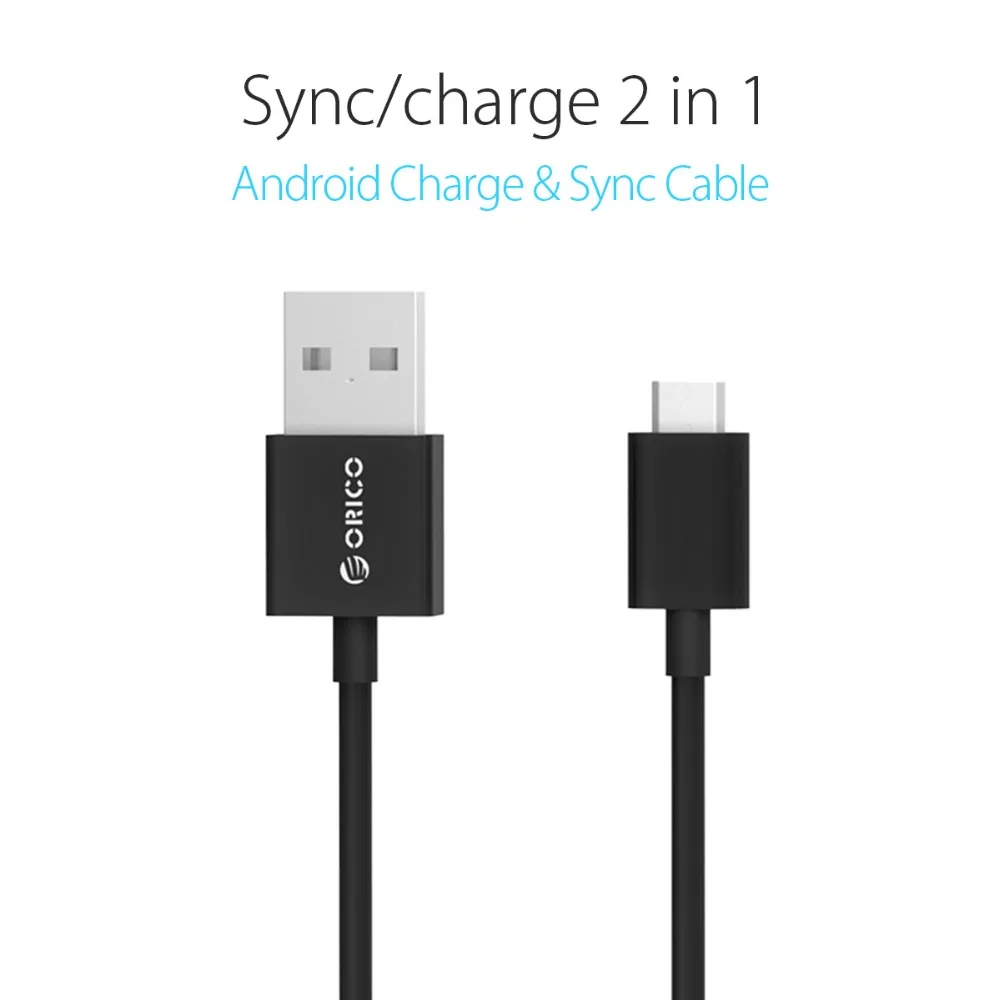 ORICO المصغّر usb كابل شحن و كبل مزامنة بيانات 30 سنتيمتر 50 سنتيمتر 100 سنتيمتر كابل ل Xiaomi هواوي شاحن هاتف محمول يعمل بنظام تشغيل أندرويد