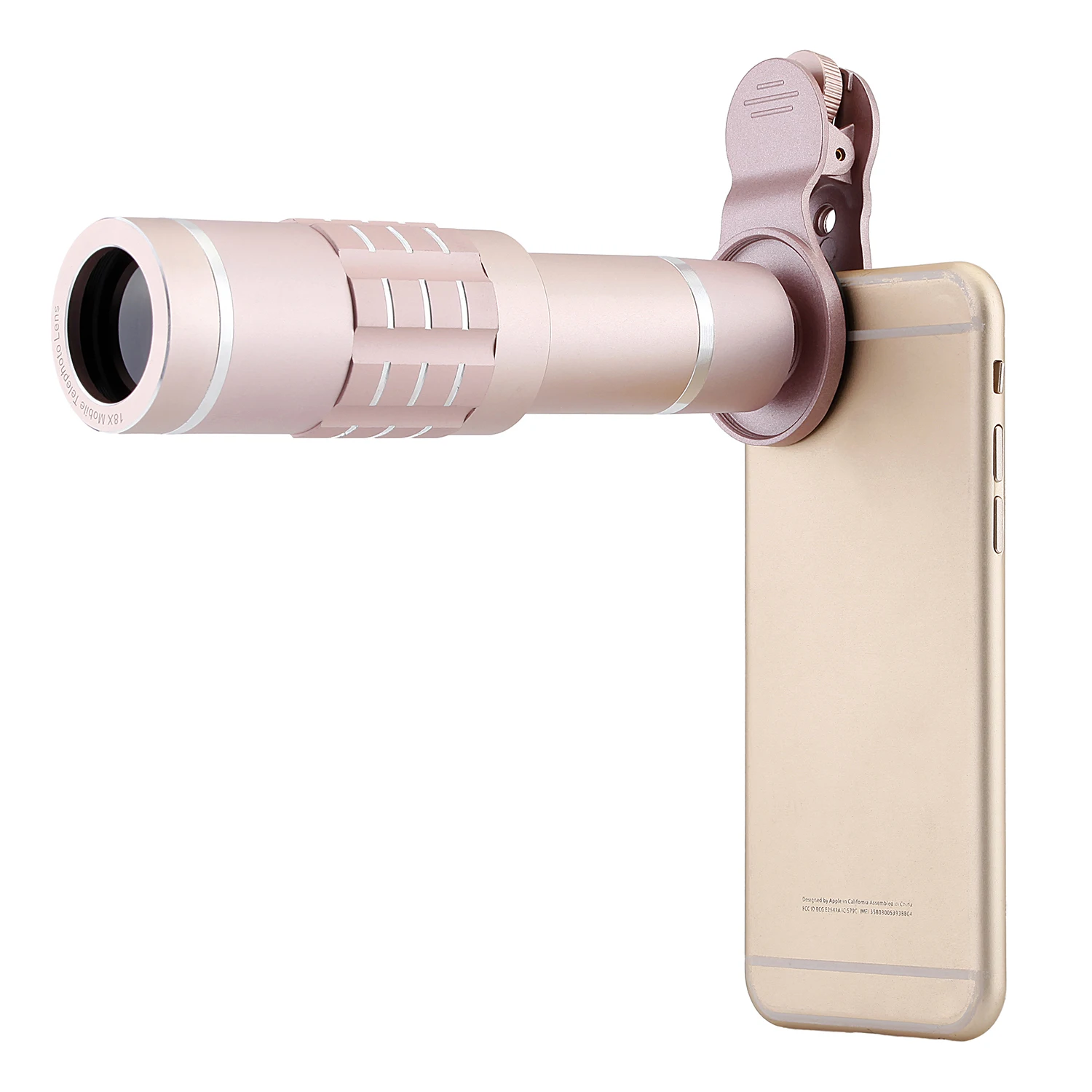 AAAE Универсальный телеобъектив 18x зум Камера телефон телескоп Рыбий глаз объектив 18X оптический зум телеобъектив подходит для Iphone samsung LG