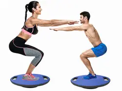 Нескользящая доска для балансировки ABS Yoga Wobble Bear Stability диск Талия извивается круглая пластина Спортивная Талия Скручивание тренажер