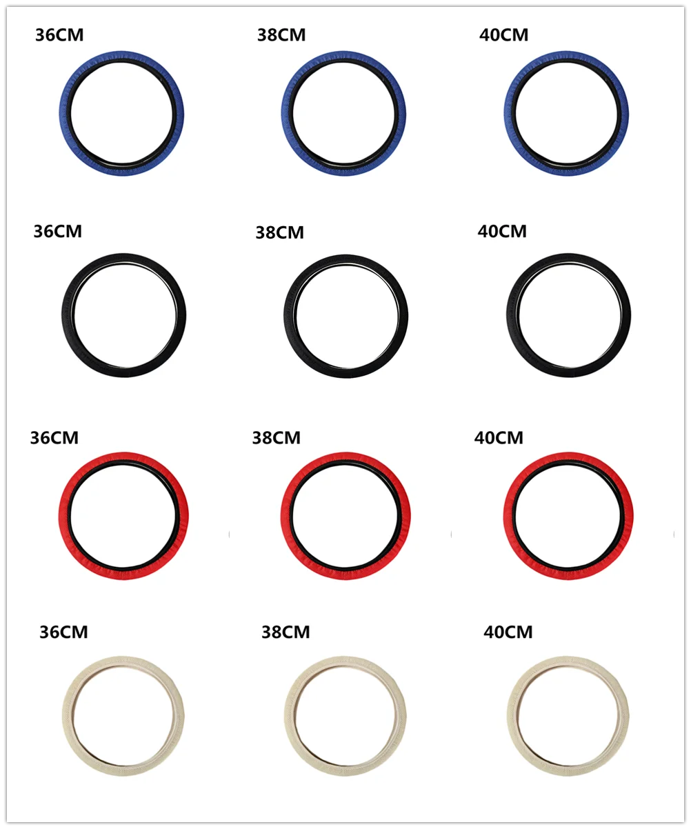 Рулевое колесо крышка противоскользящая сетка Авто Летняя шелковая ткань для Kia Форте Ceed железным Стингер Рио пиканто Ниро Soulster No3