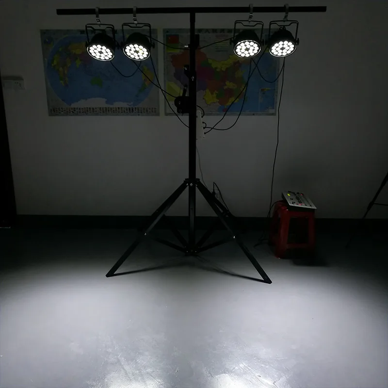 Aluminum Alloy LED 18x12W RGBW Lighting 4in1 LED Par Lights DMX512 Disco Lights Professional Stage DJ Equipment