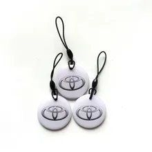 10 шт. EM4305 Копировать перезаписываемый брелоки RFID брелок для ключей с биркой карты 125 кГц близость Токен доступа дубликат