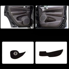 Фирменная Новинка 1 комплект внутри двери против царапин защитная накладка для Jeep Grand Cherokee 2011