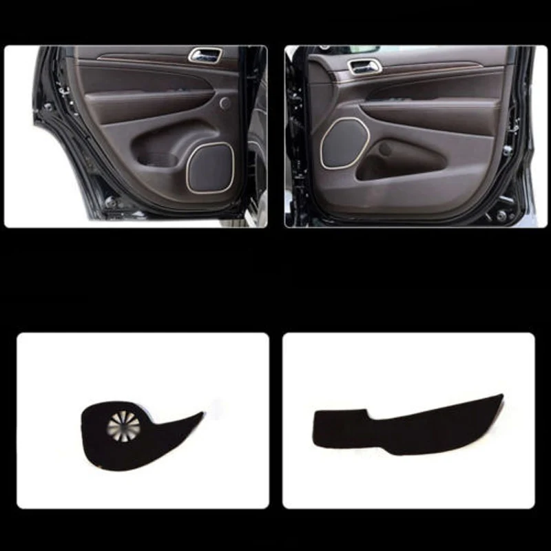 

Brand New 1 Set Inside Door Anti Scratch Protection Cover Protective Pad For Jeep Grand Cherokee 2011-2015