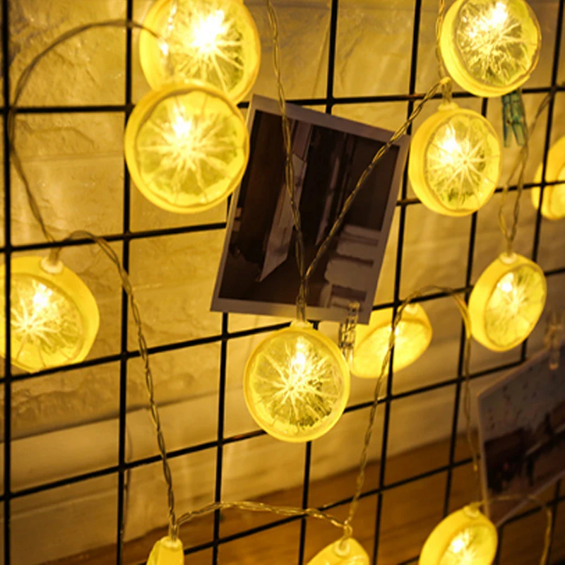 Lemon decoration 5m 20 led string Fairy lights holiday garland Led christmas lights indoor home outdoor wedding decor lamp EU/US Lemon decoration 5m 20 led string Fairy lights holiday garland Led christmas lights indoor home outdoor wedding decor lamp EU/US