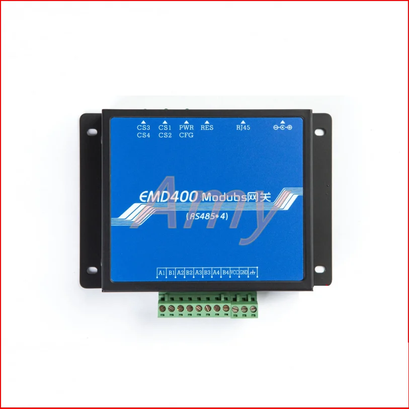 

Modbus gateway TCP RTU module 485 turn network port 4 serial port to Ethernet industrial isolation protection