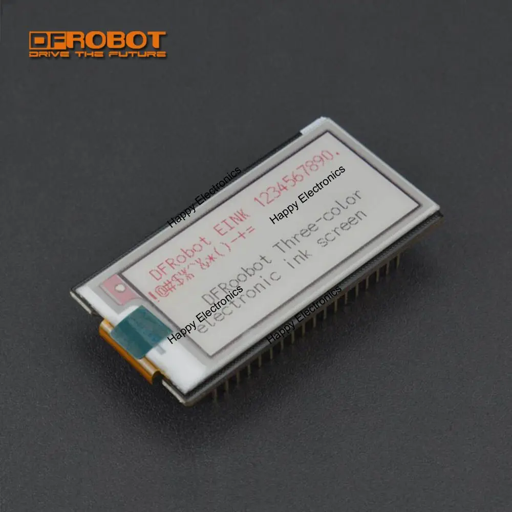 

DFRobot FireBeetle Covers-ePaper 2.13' inch Black&White&Red electronic ink Display screen SPI Module for Internet of Things IoT