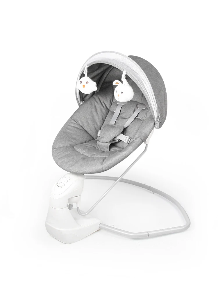 Детская электрическая кроватка кресло-качалка с откидной спинкой утешительное стул детская кровать колыбель для новорожденных