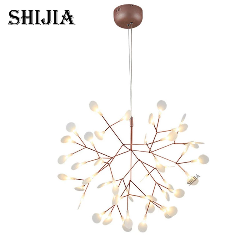 

Decorative Pendant LED Lamp Chandelier Modern Suspension Light, Metal + Acrylic