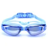 Swimming Goggles with Earplug Anti Fog Triathlon Swim Goggles UV Protection Swim Equipment 4