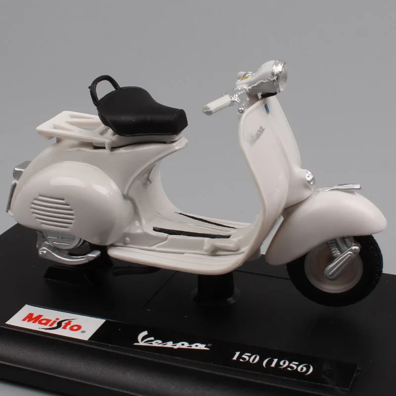 1:18 Модель Maisto Винтажный Классический мини piaggio Vespa 150 cc 1956 скутер мотоцикл литой игрушка, модель автомобиля коллекционный подарок для детей