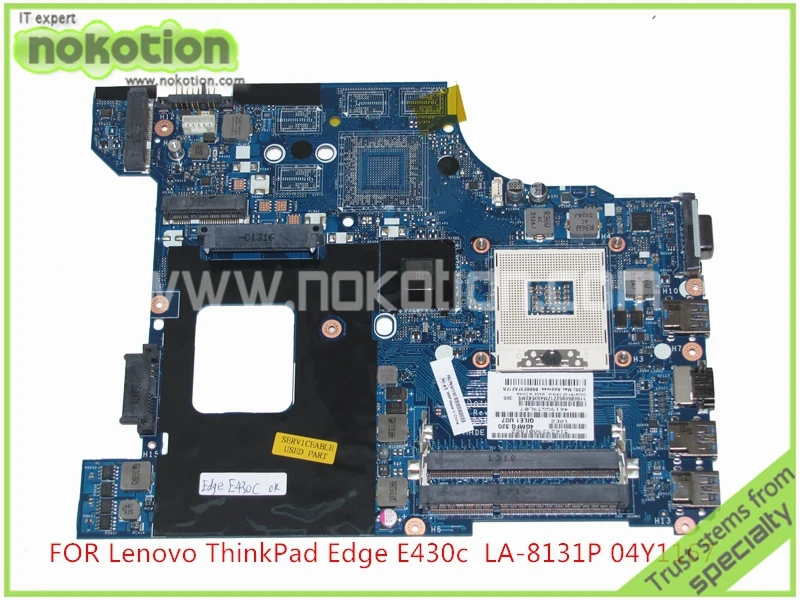 04Y1167 04W4018 0B50852 QILE1 LA 8131P For lenovo Edge E430 E430C Laptop font b Motherboard b