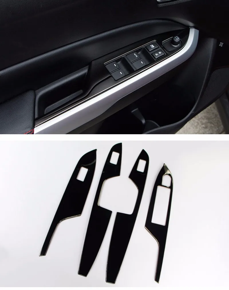 font b Car b font Styling Stainless Steel 4pcs set font b Interior b font