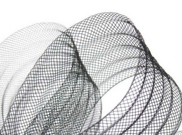 5 см плиссированная вуаль лошадиная грива тесьма Крин обрезки ленты 100 ярд