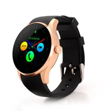Heiß In Diesem Jahr Marke Runde Metall Smartwatch Mit Sim-karte Pulsmesser Smart Armbanduhr Uhr K88S Intelligente Uhren