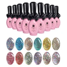 15 мл, высокоингредиенты, голографический лак, супер блеск, голографический лак для ногтей, исчезающий лак, блеск, делает вас разными#1007