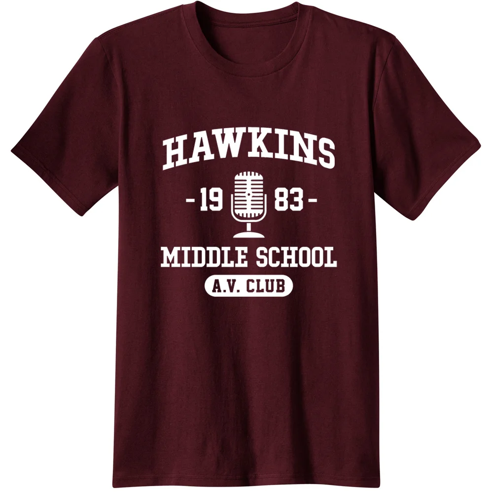 Stranger Things Hawkins Middle School A V Club Men Unisex ...