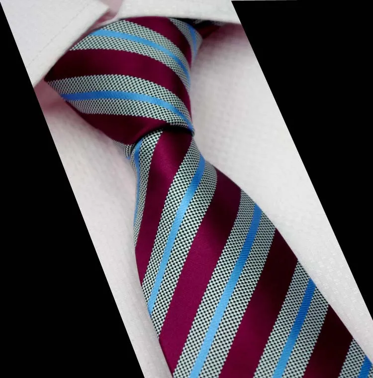 Mantieqingway, деловые галстуки для мужчин, в горошек, галстуки, винтажные, в полоску, на шею, галстуки, полиэстер, 7 см, Gravata, свадебные, Corbatas, вечерние, подарки - Цвет: 03